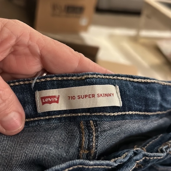 2pc Lot Levi’s 710 super skinny raw ham, and Old Navy ballerina jagging k2 - Picture 3 of 5